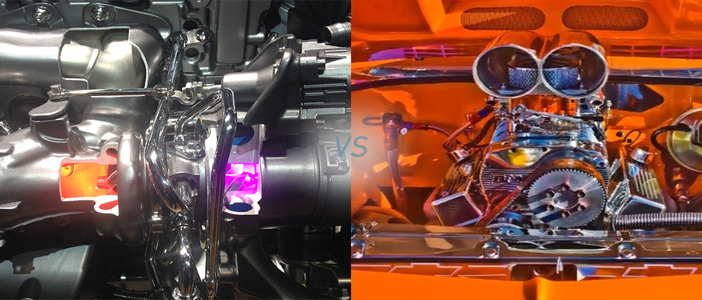 Turbocharger versus Supercharger